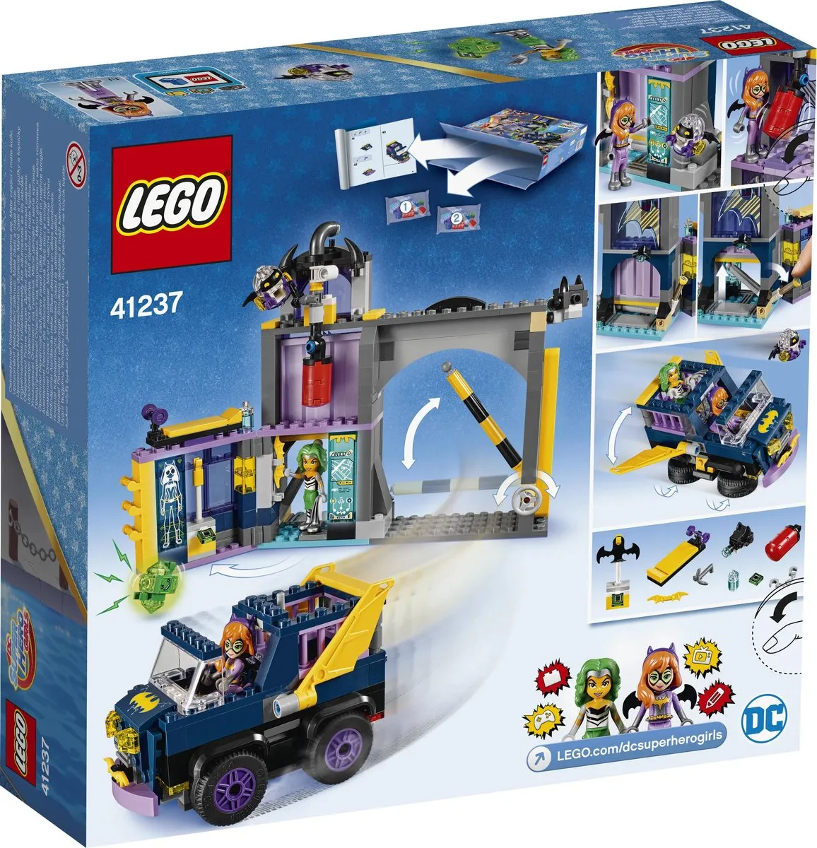 LEGO DC Super Hero Girls Batgirl Geheime Bunker 41237 - 351 Stukken