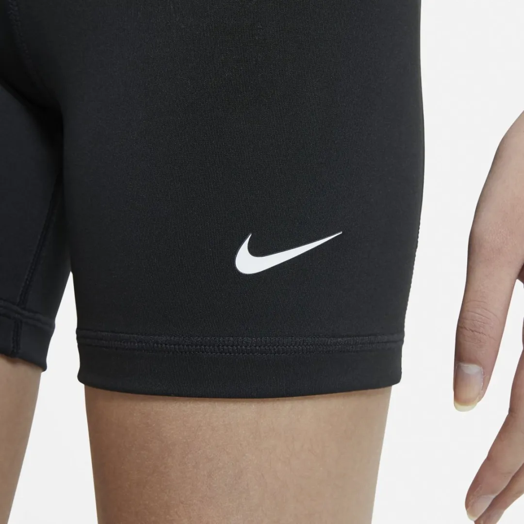Nike Pro Short Junior DA1033-010 - Maat 116 - Zwart/Wit