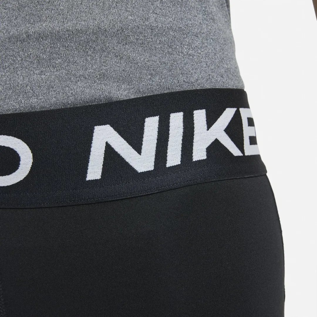 Nike Pro Short Junior DA1033-010 - Maat 116 - Zwart/Wit