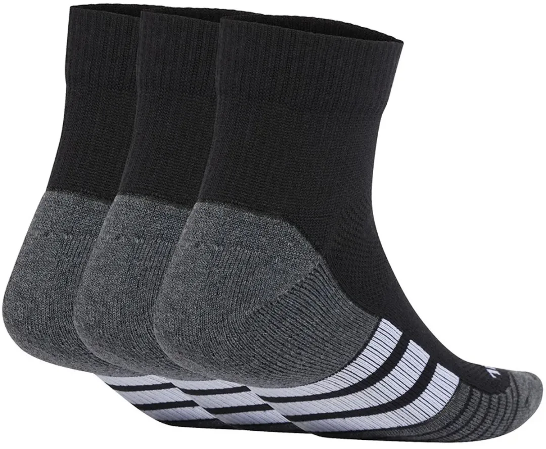 adidas Performance Climacool Cushioned Sokken - 3 Stuks - Zwart