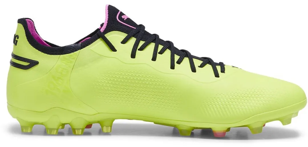 PUMA King Ultimate Mg Voetbalschoenen - 44.5 - Electric Lime