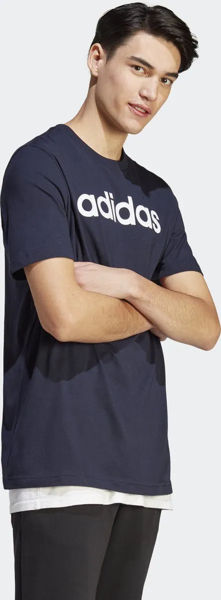 adidas Sportswear Essentials T-shirt IC9275 - Blauw - S