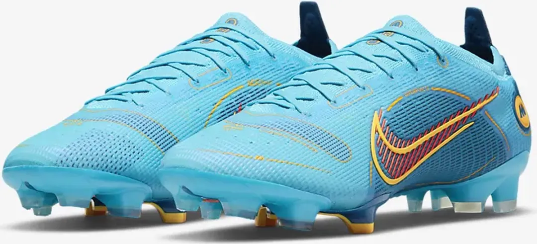 Nike Mercurial Vapor Elite FG Voetbalschoenen - Maat 47 - Geel - afbeelding 6 van 6