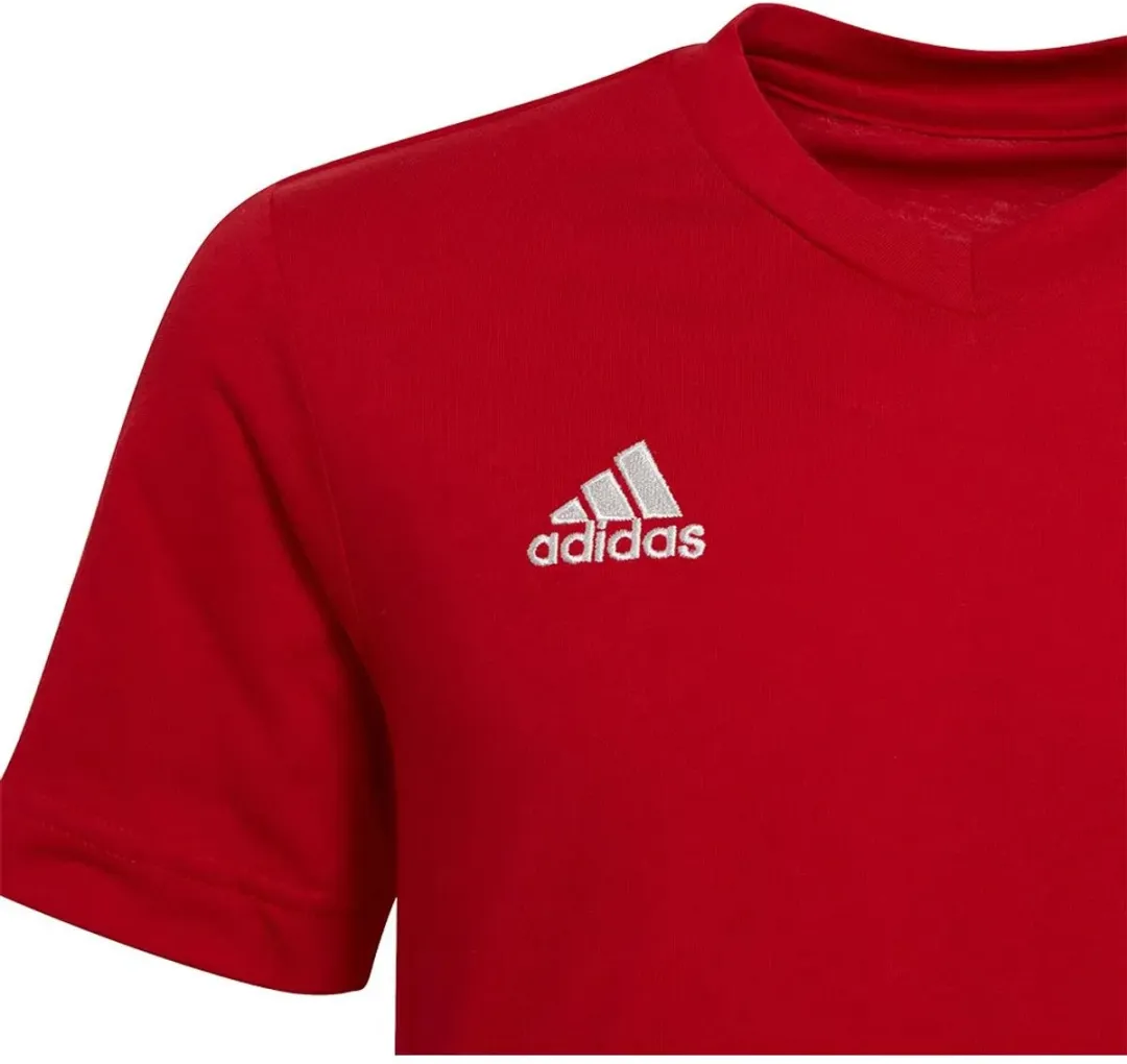 Adidas Entrada 22 T-Shirt Kinderen - 116 - Rood