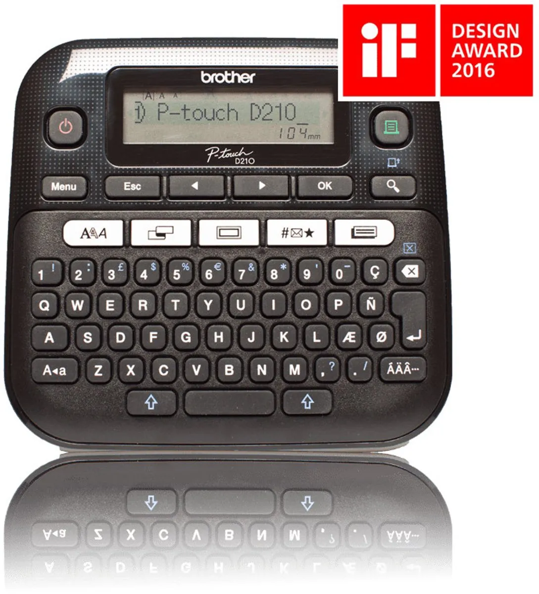 Brother PT-D210 Thermo Labelprinter - 180x180 DPI - Zwart-wit
