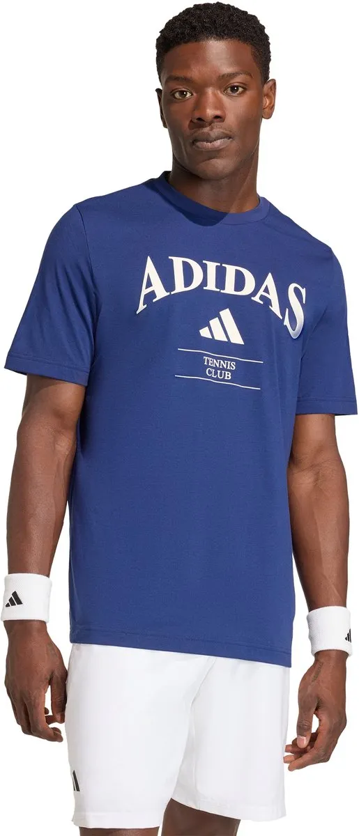 adidas Heritage Graphic T-shirt KB9443 - Heren - XL - Blauw