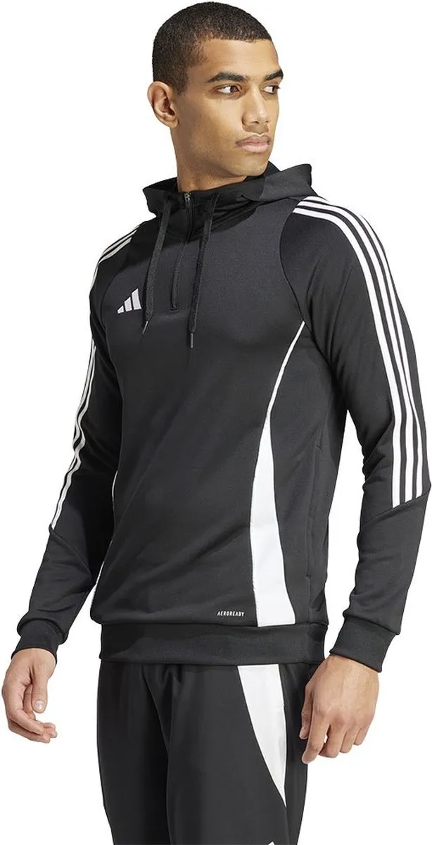 adidas Tiro24 Hoodie - Zwart L