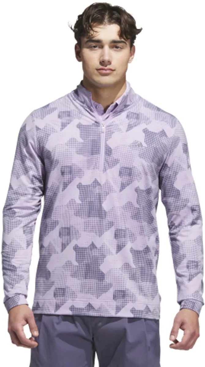 Adidas Go-To Print Z PowPlu Heren Midlayer - Mint - XL - afbeelding 6 van 6