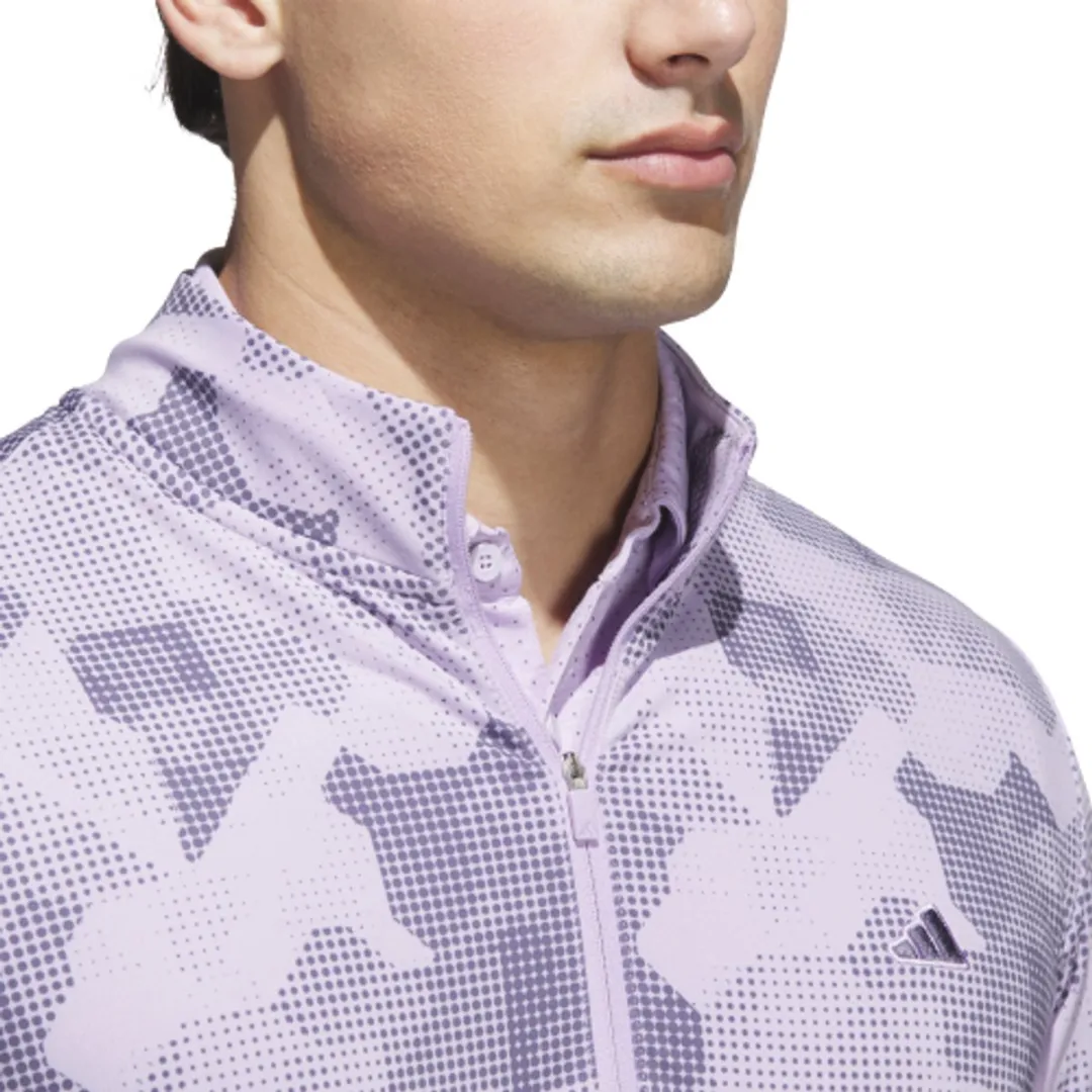 Adidas Go-To Print Z PowPlu Heren Midlayer - Mint - XL