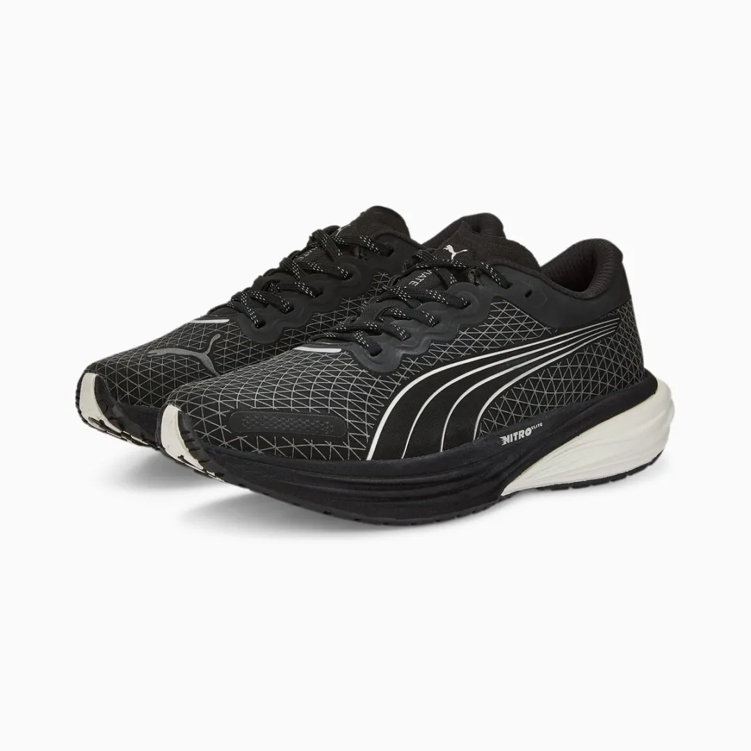 PUMA 376857_01_37 Sportschoen - 37 - Zwart/Metallic Silver