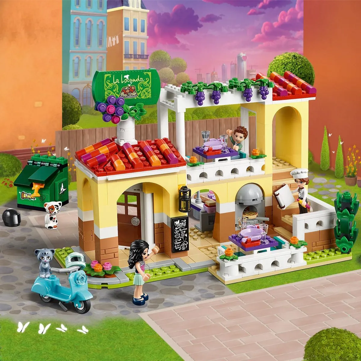 LEGO Friends Heartlake City Restaurant 41379 - 624 Stukken - afbeelding 6 van 6