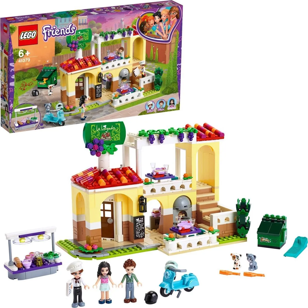 LEGO Friends Heartlake City Restaurant 41379 - 624 Stukken