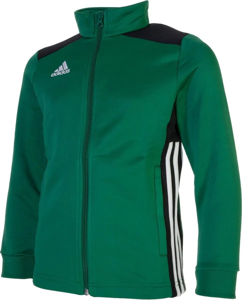 adidas Regista 18 Sportjas - Maat 128 - Groen/Zwart/Wit