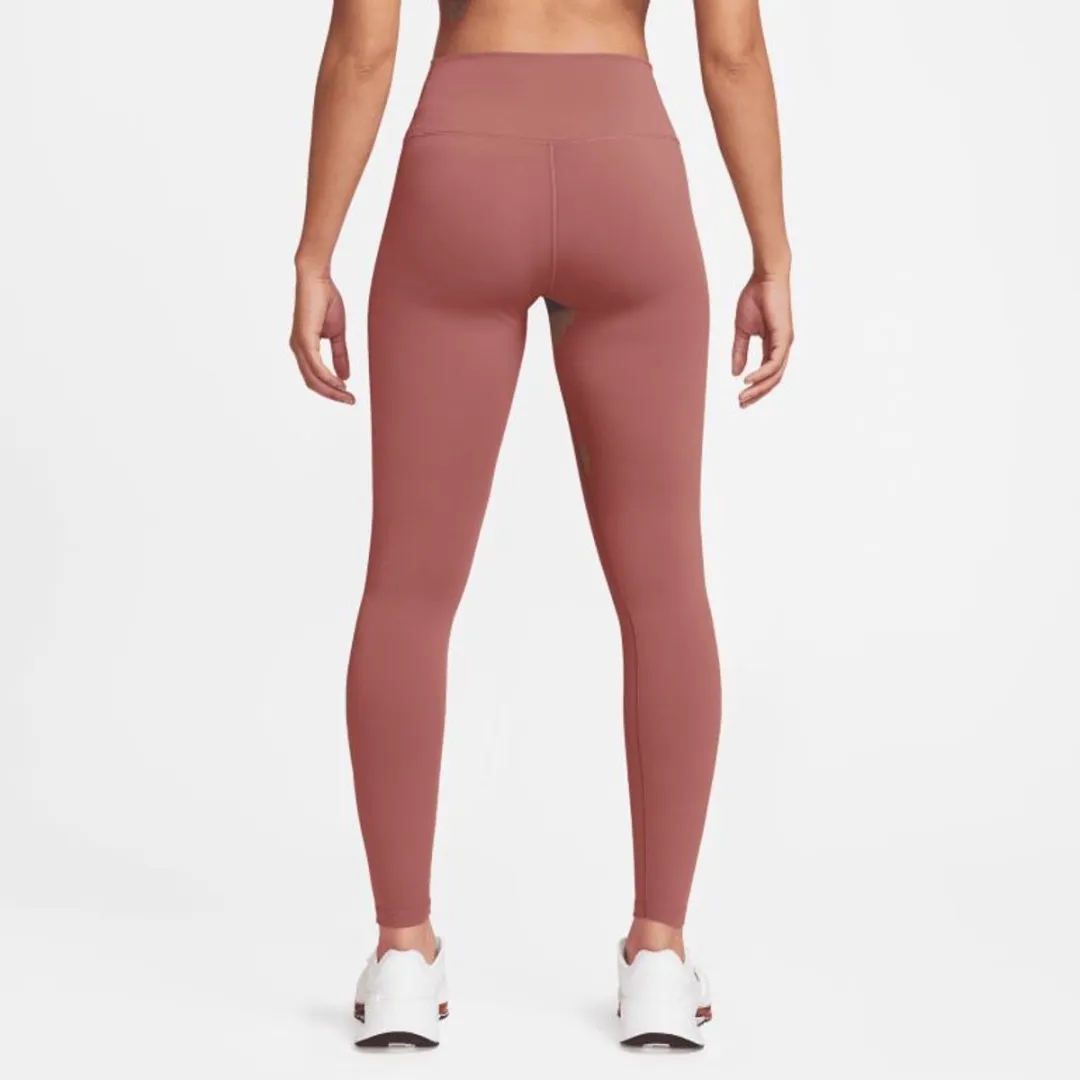 Nike One Dames High Waist Legging M - Roze - afbeelding 6 van 6