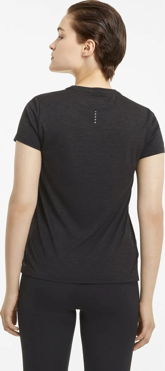 PUMA Run Favorite Heather Sportshirt Dames - Maat L