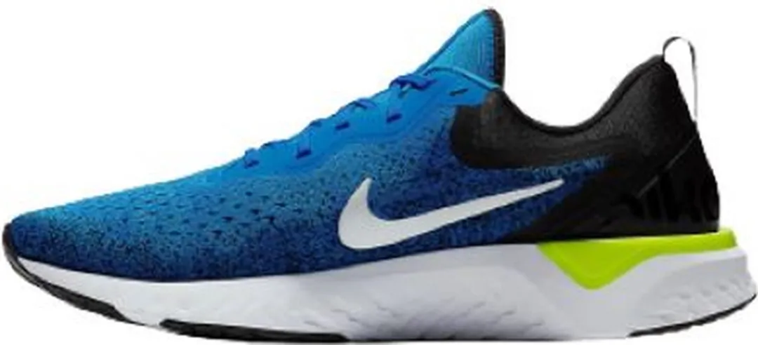 Nike Odyssey React AO9819-402 Hardloopschoen - 40.5 - Blauw/Wit/Zwart/Geel