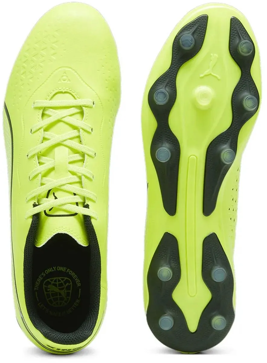 PUMA King Match FG/AG Voetbalschoen - Groen