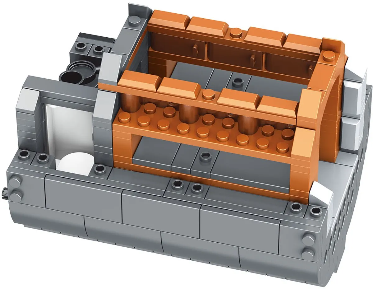 Revell 00960 Brick System Onderzeeër Das Boot Bouwset 6483 Stuks - Multi - afbeelding 6 van 6