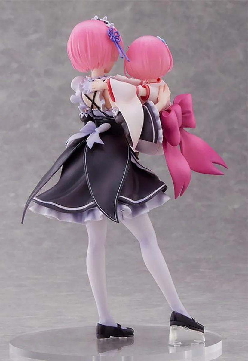 Sega Re:Zero Ram & Childhood Ram 1/7 PVC Statue - 23cm Multicolor - afbeelding 3 van 6