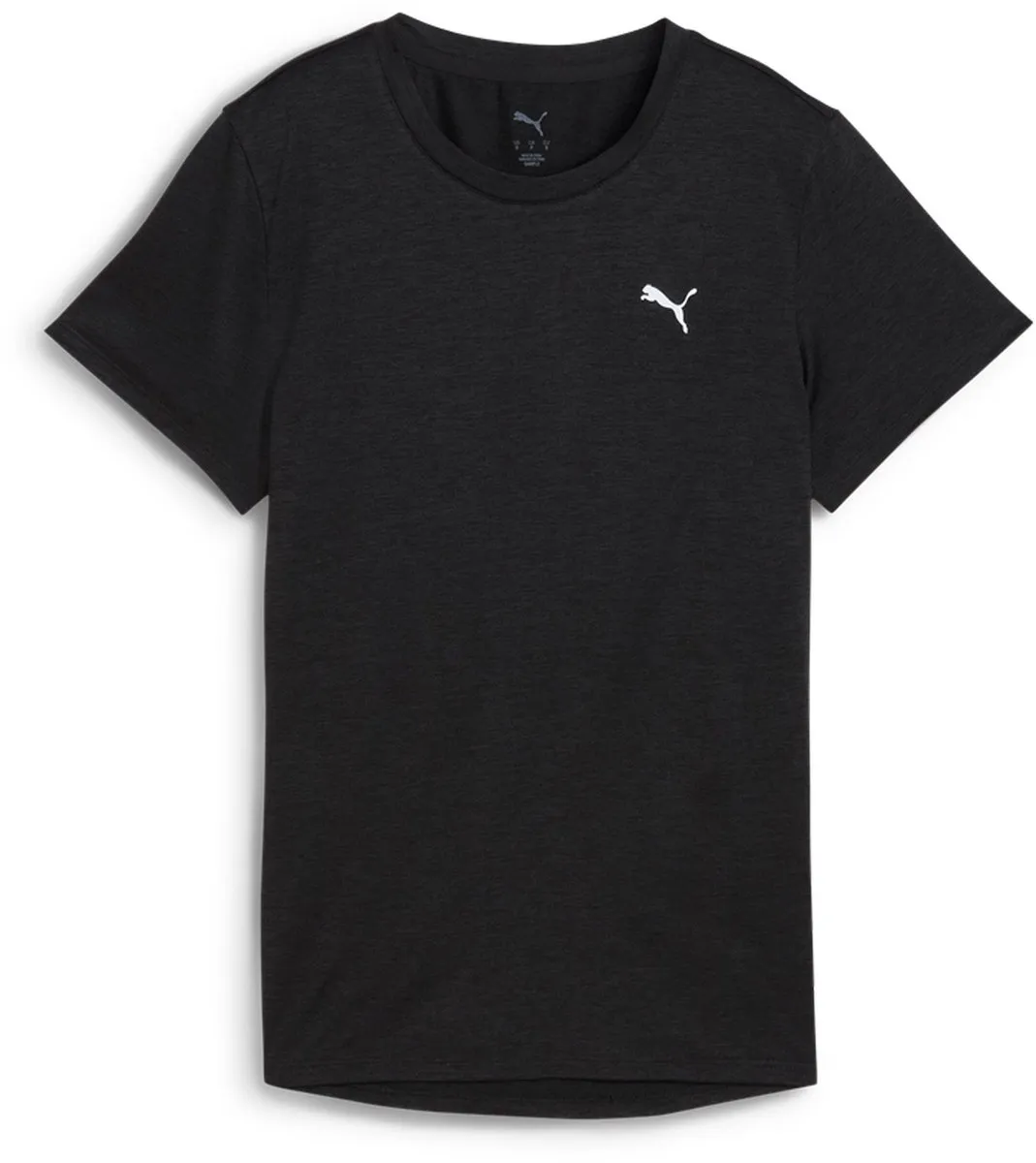 PUMA Tad Essentials Gemêleerd Shirt Dames XS - Zwart