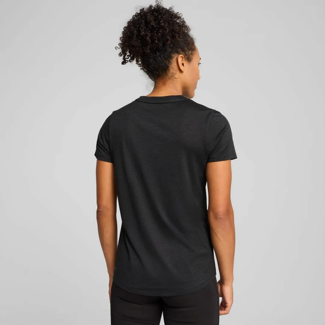 PUMA Tad Essentials Gemêleerd Shirt Dames XS - Zwart