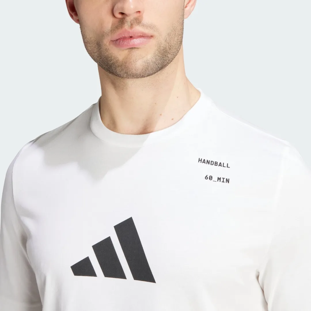 adidas Performance Handball Category Graphic T-shirt IY2447 - Wit L