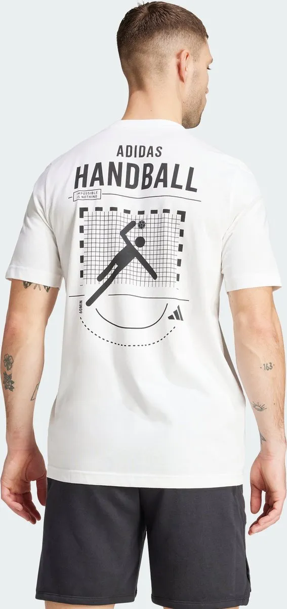 adidas Performance Handball Category Graphic T-shirt IY2447 - Wit L