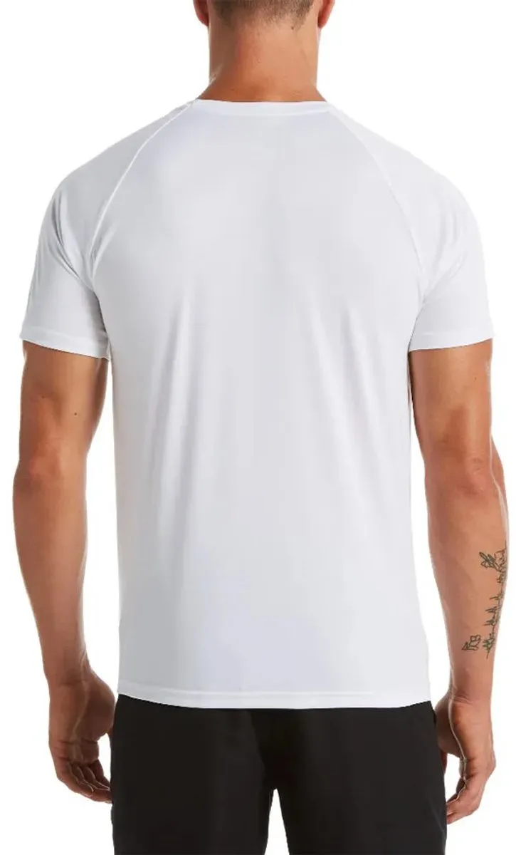 Nike SWIMM Essential Solid Strandshirt Heren NESSA586-100 - Wit