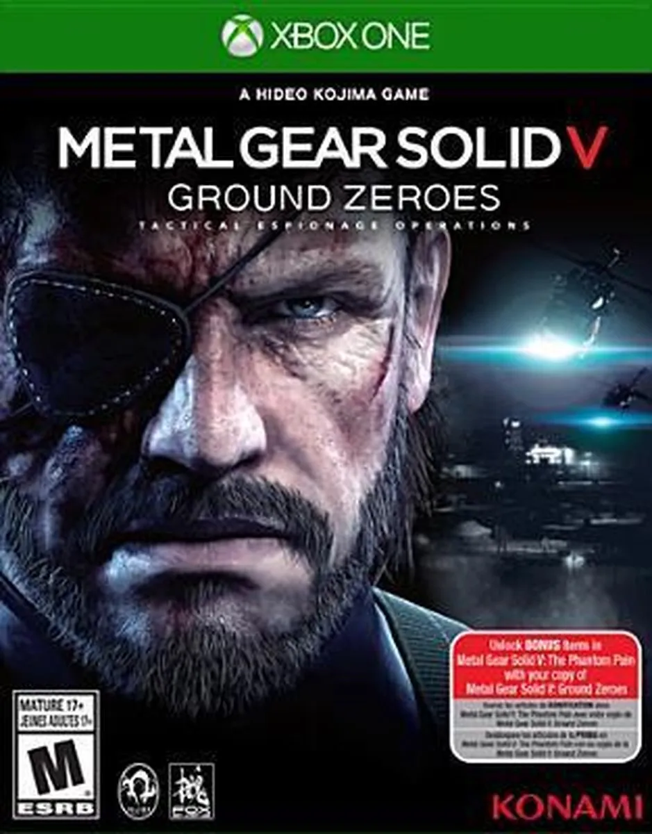 Konami Metal Gear Solid V Ground Zeroes Xbox One