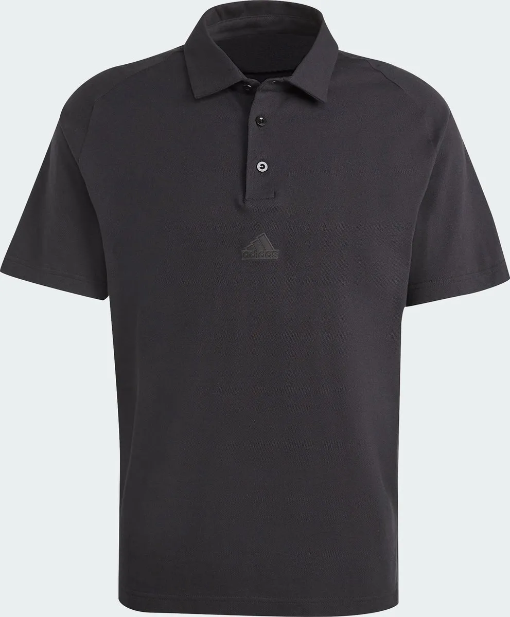 adidas Z.N.E. Premium Poloshirt IA3124 - Heren M - Zwart - afbeelding 6 van 6