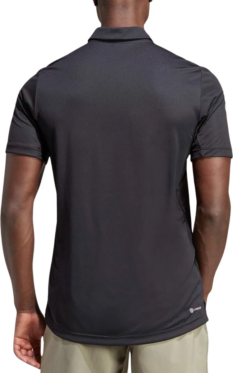 adidas Performance Club 3-Stripes Tennis Poloshirt S - Zwart