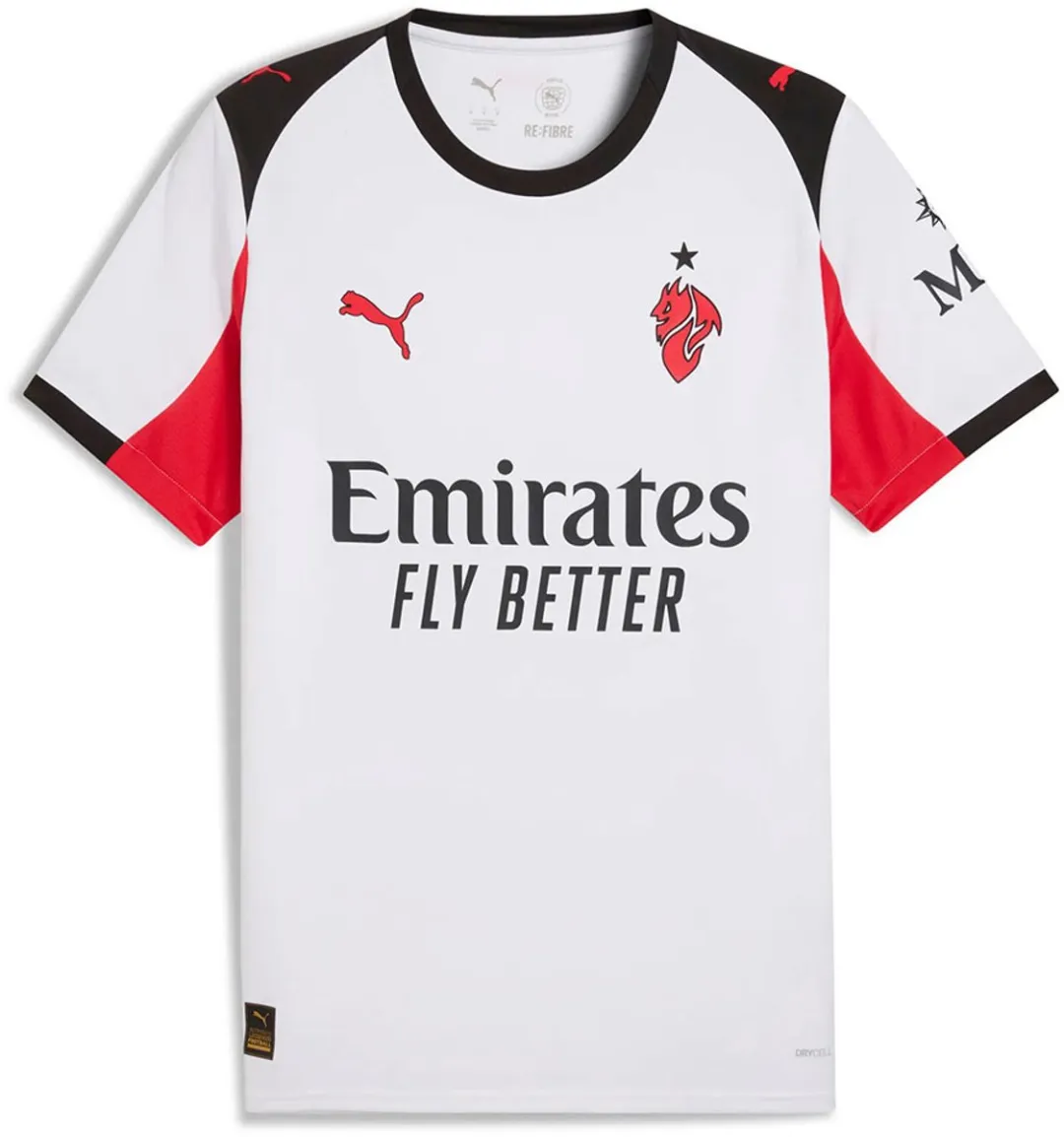 PUMA AC Milan 25/26 Replica T-shirt Wit - 3XL