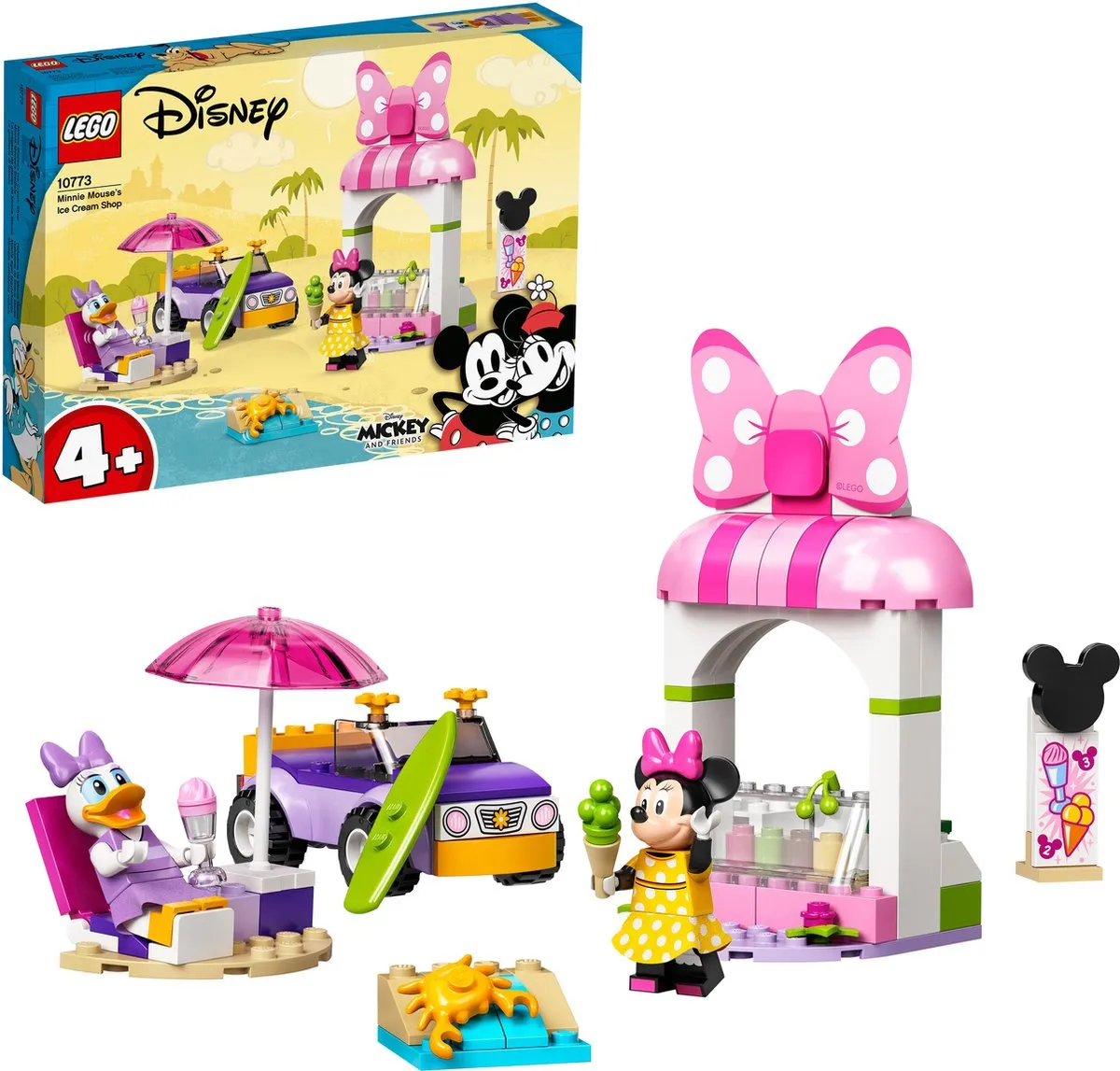 LEGO Disney Minnie Mouse IJssalon 10773 - 100 Stenen - afbeelding 6 van 6