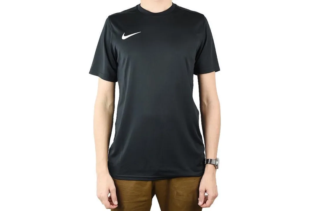 Nike Park VII SS Mannen Sportshirt Zwart - XL - afbeelding 6 van 6
