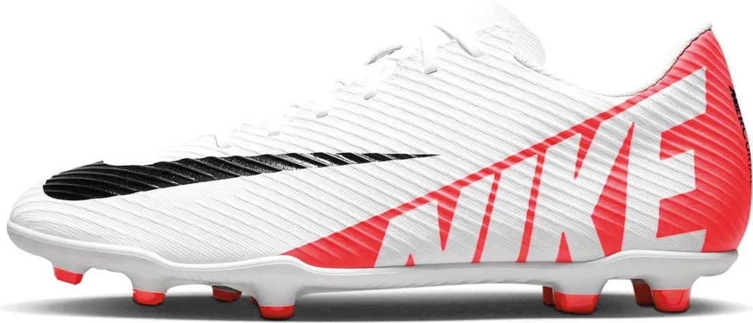 Nike Mercurial Vapor 15 FG/MG Sportschoenen - Maat 45 - Wit/Rood/Zwart