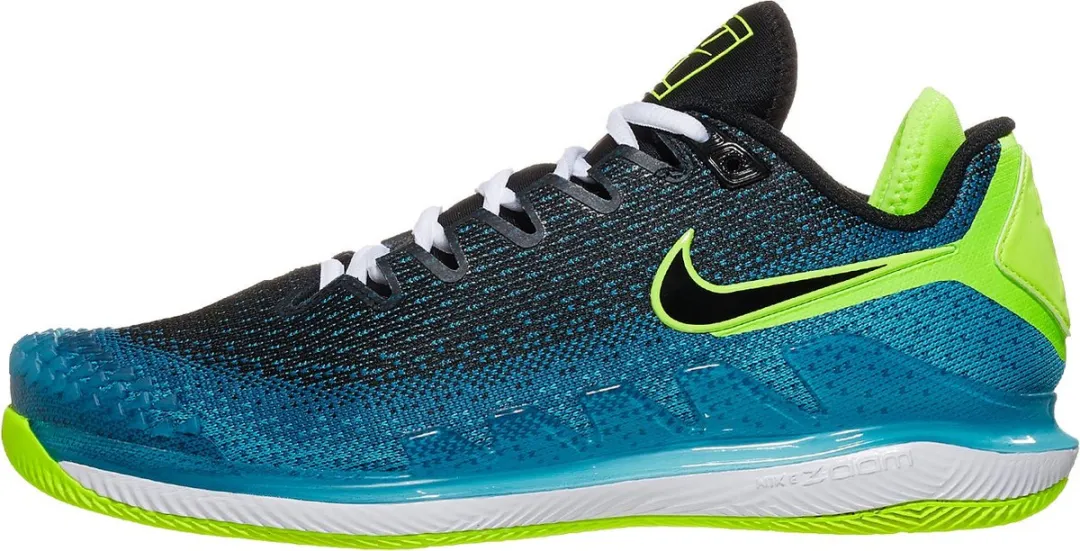 Nike Air Zoom Vapor X Knit Tennisschoenen 41 - Groen/Geel