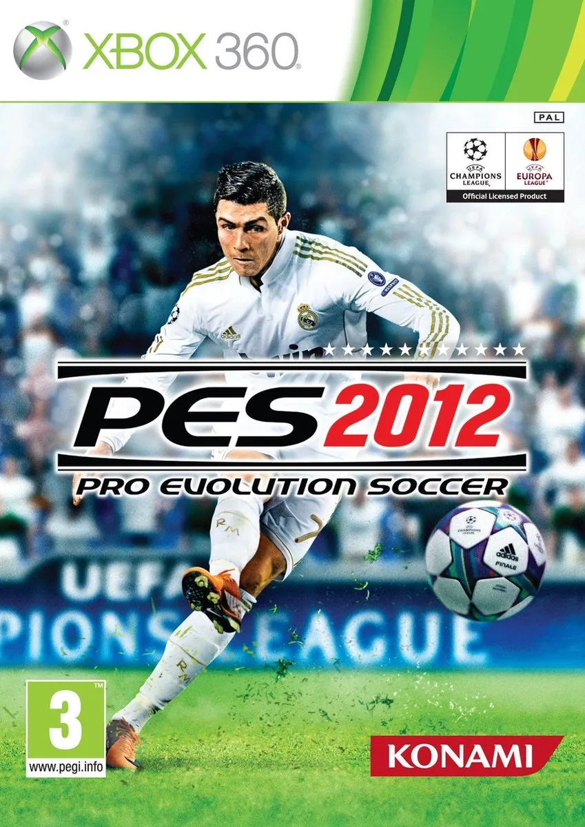 Konami Pro Evolution Soccer 2012 Xbox 360