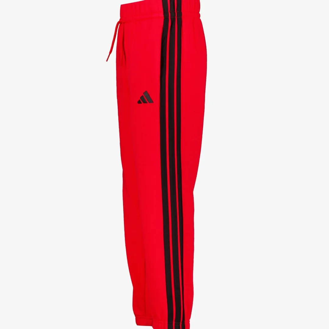 Adidas J 3S FL PT Kinder Joggingbroek - Maat 152/158 - Rood