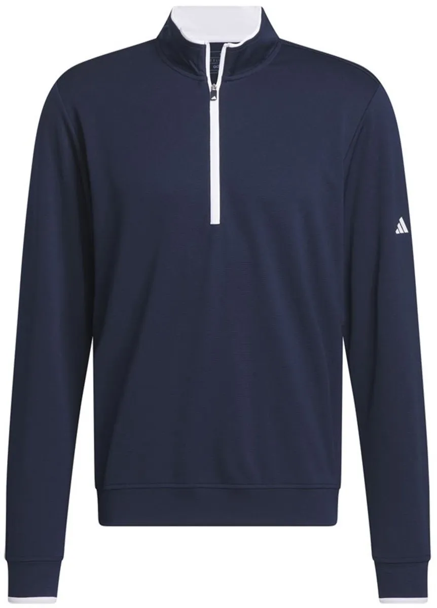 adidas Core Lightweight Half Zip Sweatshirt - S - Blauw