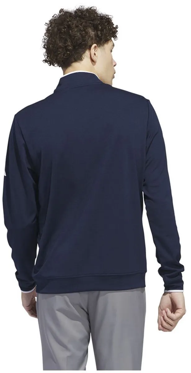adidas Core Lightweight Half Zip Sweatshirt - S - Blauw