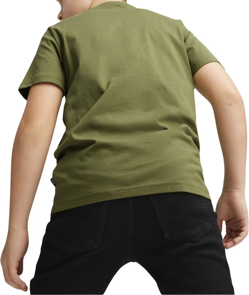 PUMA ESS Logo Tee B FALSE T-shirt - 116 Olive Green