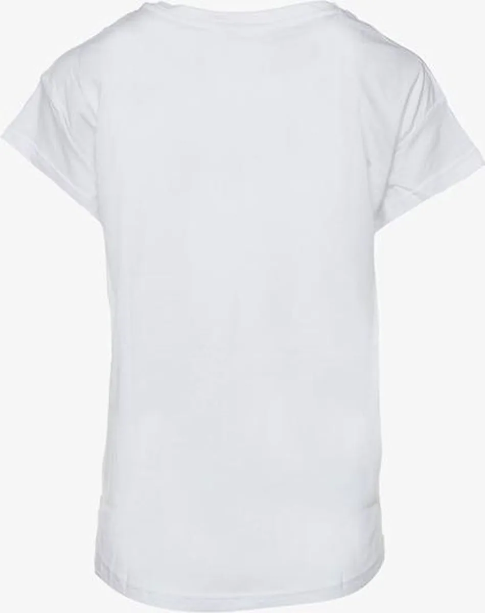 PUMA Active Logo T-shirt Dames M - Puma White-Cotton Black