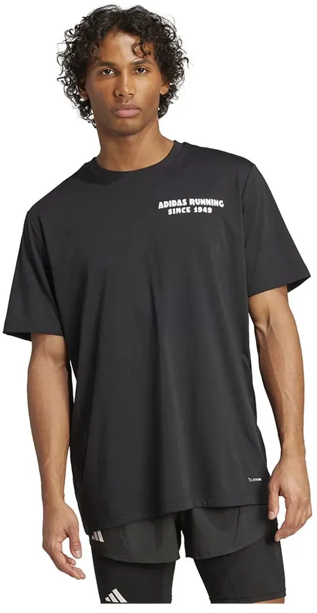 Adidas Running Tacos Graphic T-shirt - XS - Zwart - afbeelding 6 van 6