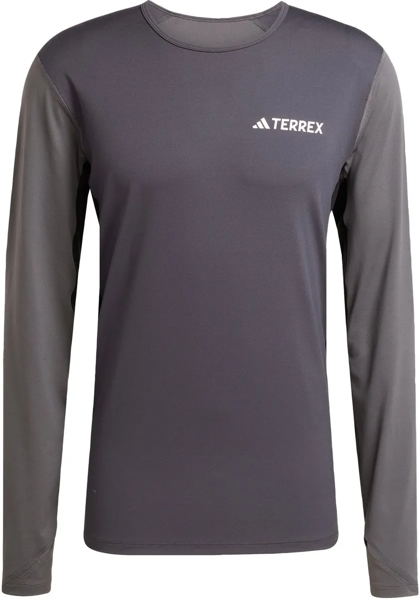 adidas TERREX Multi Synthetic Base Layer Longsleeve - Heren L - Grijs