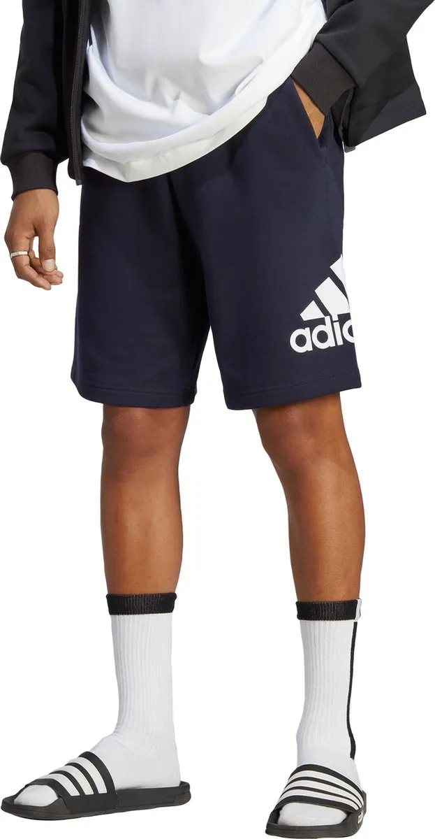 adidas Sportswear Essentials Big Logo French Terry Short M - Blauw
