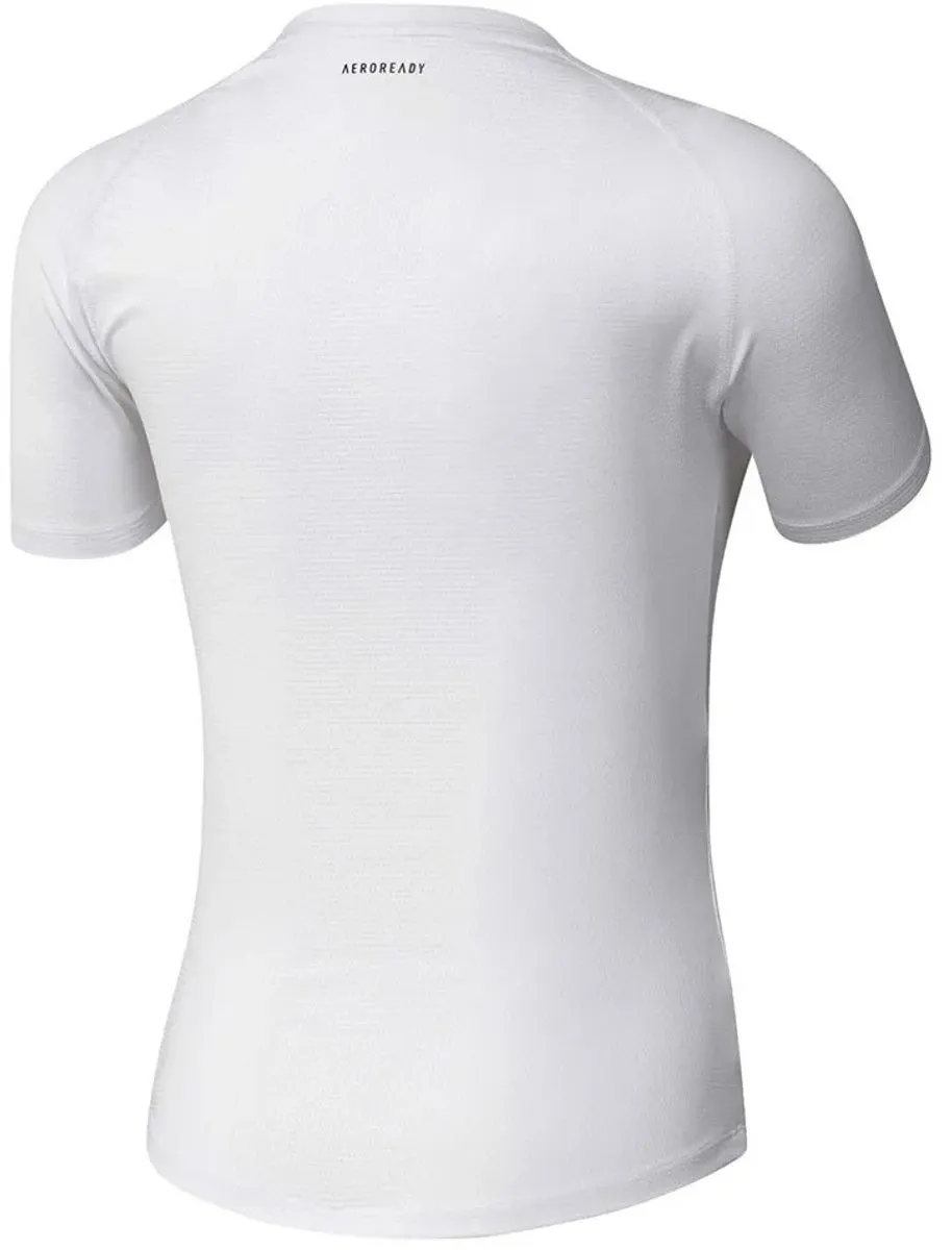 Adidas The Baselayer Korte Mouwen Basislaag L - Wit