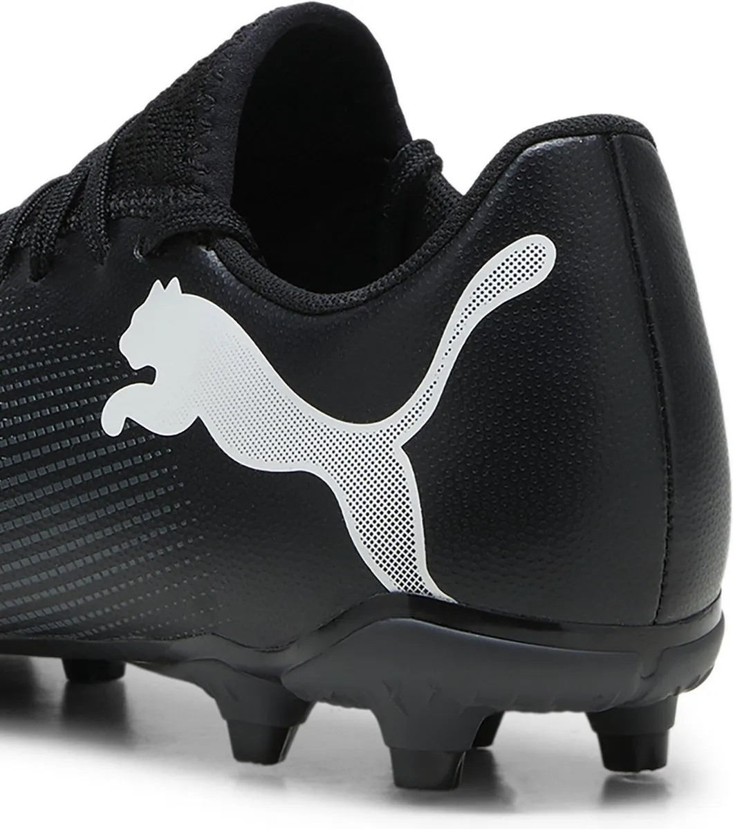 PUMA Future 7 Play FG/AG Heren Sportschoenen 43 - Zwart/Wit - afbeelding 6 van 6