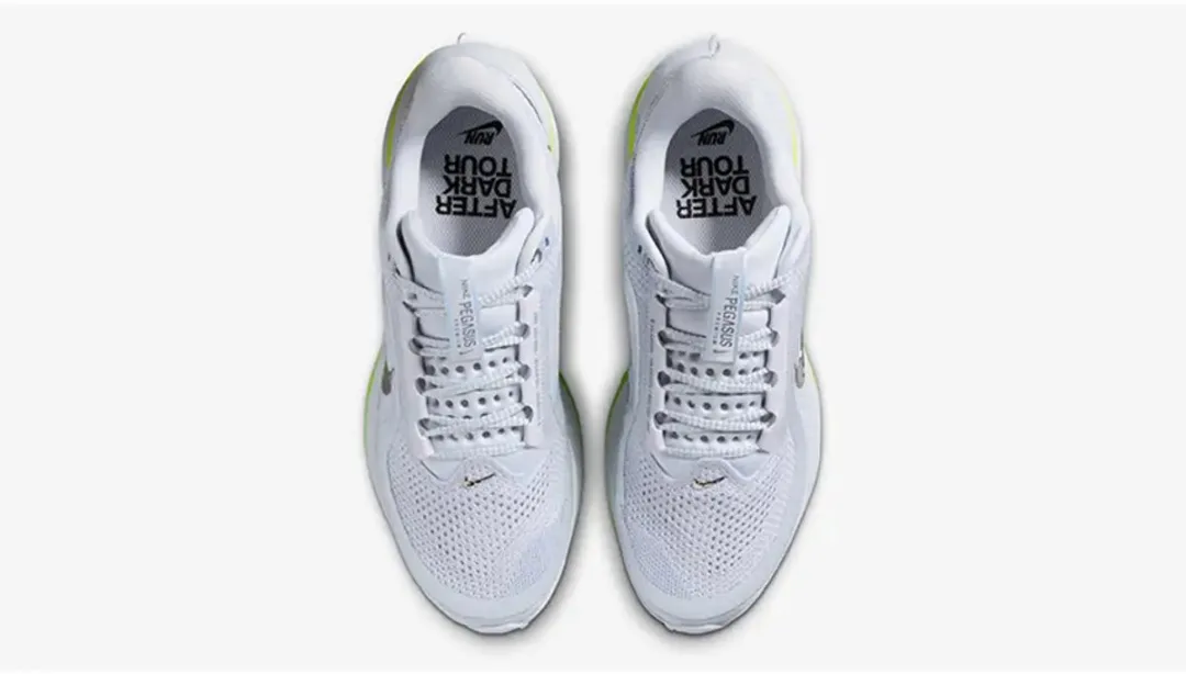 Nike Pegasus Race Series Sportschoen 40 - Wit/Groen/Zilver