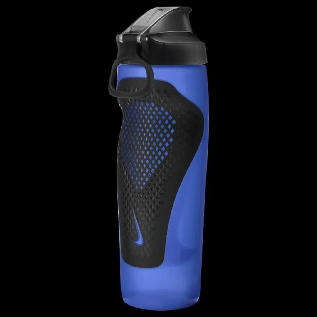 Nike Refuel Locking Lid Bidon 710ml - Blauw