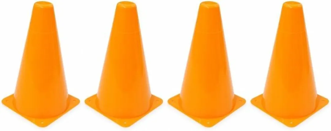Johntoy Pionnen Oranje 17cm - 8 Stuks